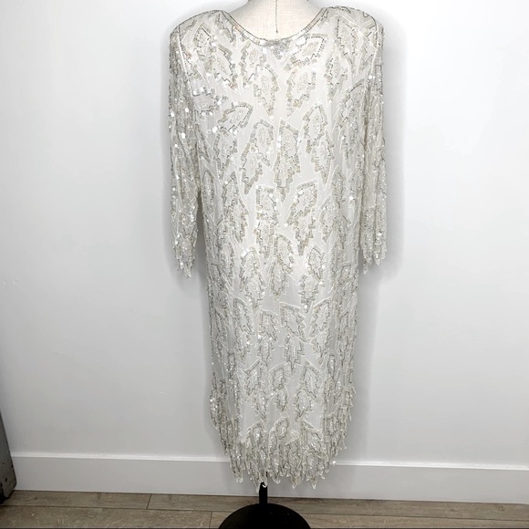 Vintage Scala sequin wedding cocktail dress - Picture 11 of 11